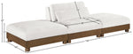 Turin - Chenille Fabric Upholstered Modular Sectional - Cream