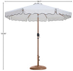 Amalfi - Patio Umbrella - Light Brown Base / Light Brown Pole