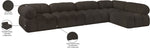 Ames - 5 Piece Modular L-Shaped Sectional