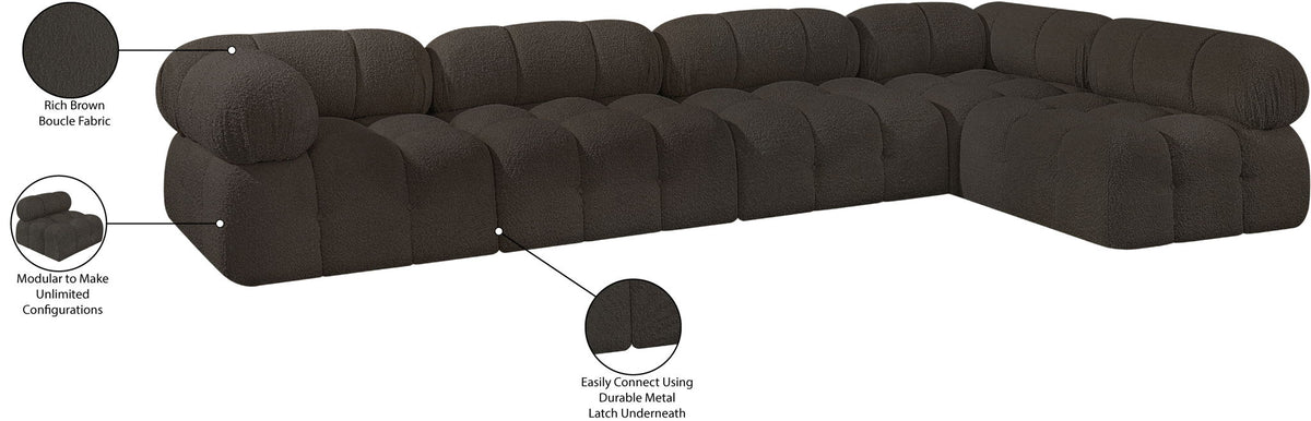 Ames - 5 Piece Modular L-Shaped Sectional