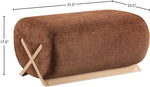 Akira - Fabric Ottoman