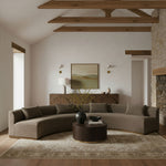 Avanti - 182.5" Chenille Fabric Upholstered 2 Piece Modular Sectional