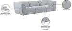 Miramar - 3 Seat Modular Sofa