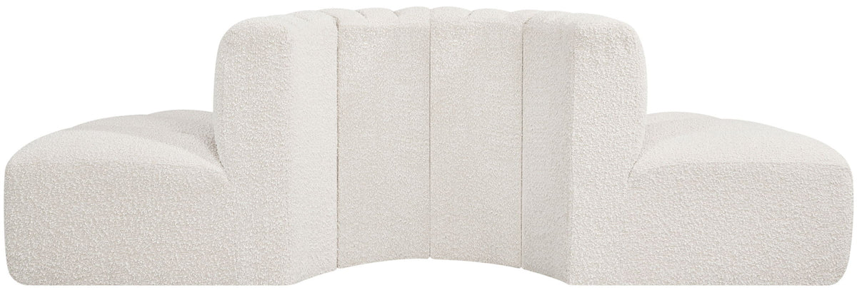 Arc - Boucle Fabric 4 Piece Modular Sofa