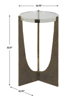 Trifecta - Drink Table - Brass / Bronze