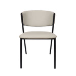 Manhattan Drift - Vegan Leather Metal Side Chair (Set of 4)