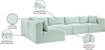 Shaggy - 5 Piece Modular Sectional