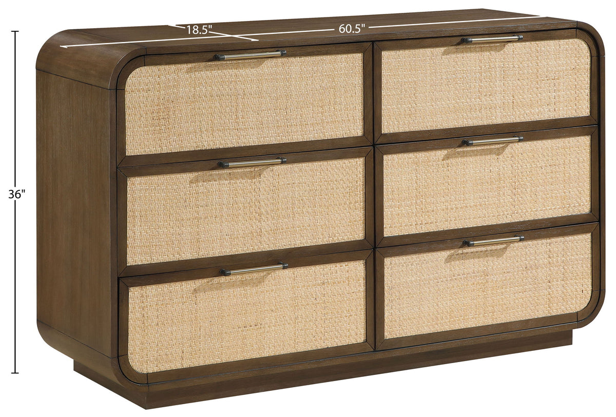 Windsor - Solid Wood Dresser - Brown
