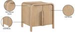 Harmony - Oak Veneer And Solid Wood Night Stand