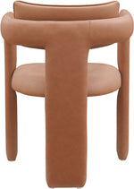 Brenda - Faux Leather Dining Chair (Set of 2) - Cognac