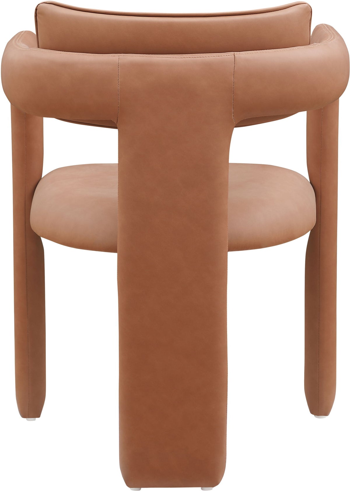 Brenda - Faux Leather Dining Chair (Set of 2) - Cognac