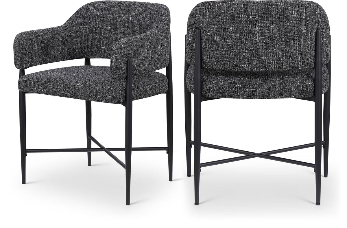 Dame - Fabric Upholstered Dining Chair (Set of 2)