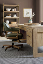 Home Office - Executive Desk - Light Brown