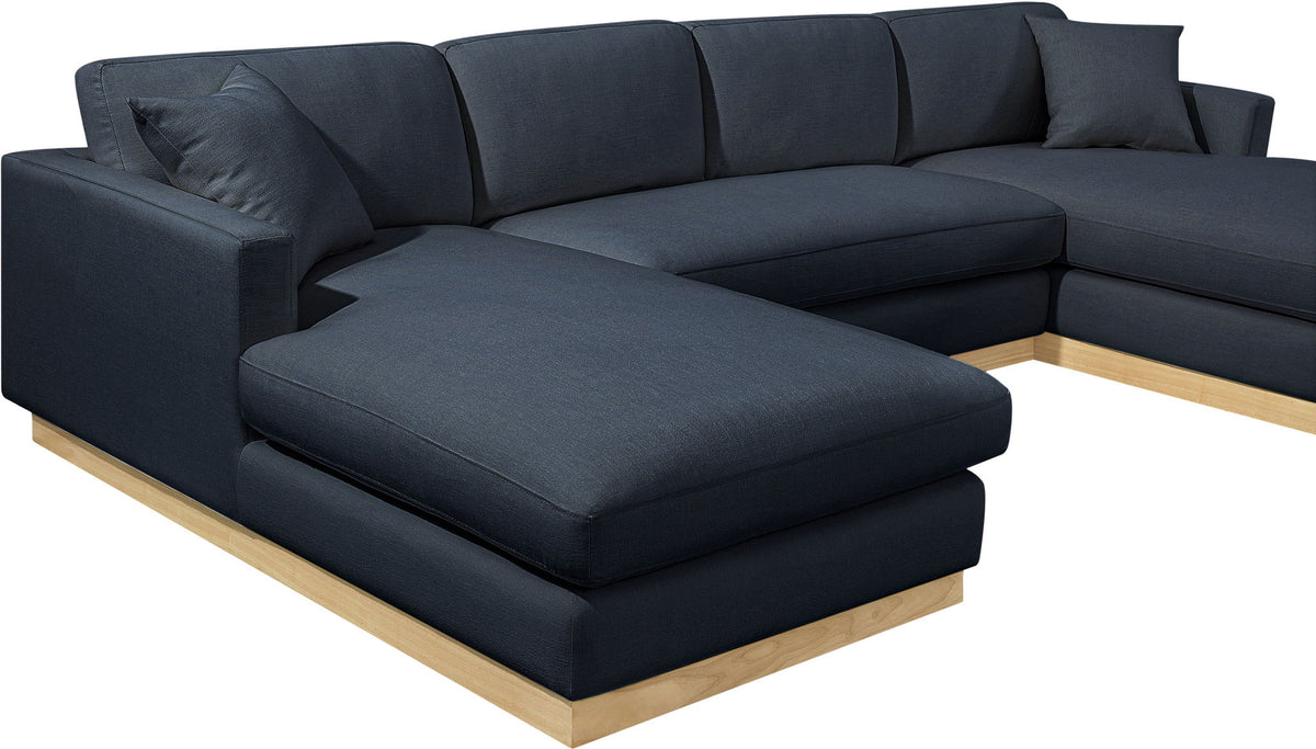 Johanna - 3 Piece Sectional - Natural Base