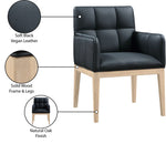 Adrian - Dining Arm Chair (Set of 2) - Light Brown Legs
