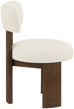 Atelier - Vegan Leather Upholstered Dining Chair (Set of 2) - Painted Brown Frame