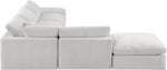 Comfy - 6 Piece Velvet Modular Sectional