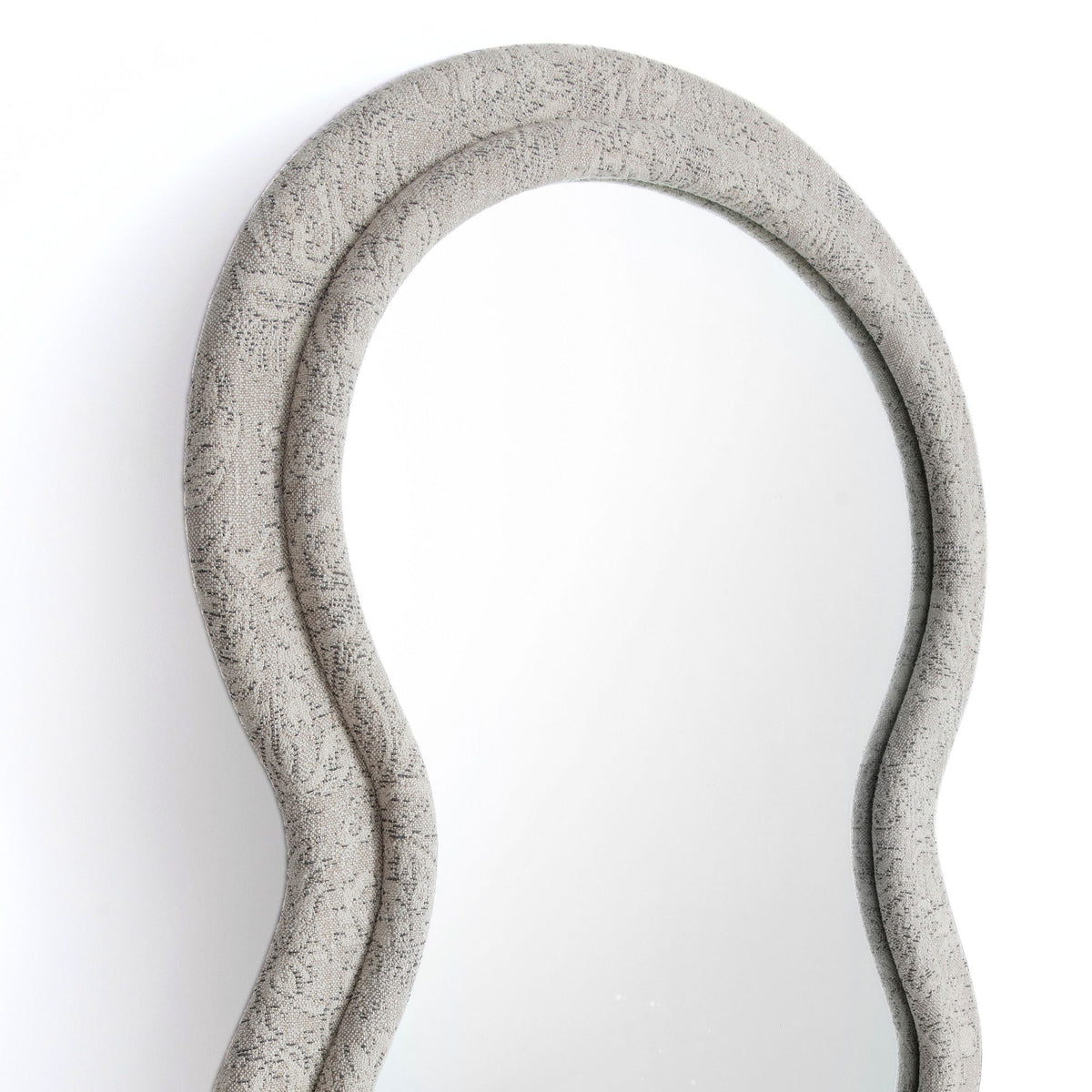 Rhodes - Velvet Floor Mirror