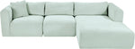 Shaggy - 3 Piece Modular Sectional
