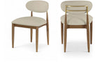 Riccio - Side Chair (Set of 2) - Walnut Frame