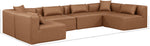 Cube - 6 Piece Modular Armless Sectional