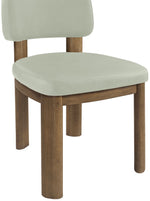 Paloma - Vegan Leather Upholstered Dining Chair (Set of 2) - Brown Frame