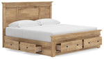 Makidern - Panel Storage Bed