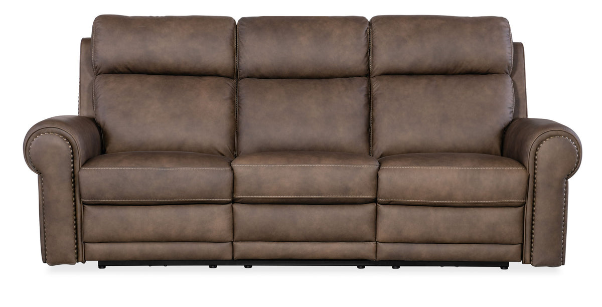 MS - Duncan Power Sofa With Power Headrest & Lumbar