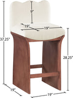Shaw - Counter Stool - Walnut Base