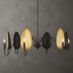 Warwick - 6 Light Chandelier - Matte Black