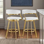Saturn - Counter Height Bar Stool - Gold