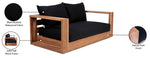 Tulum - Water Resistant Outdoor Loveseat