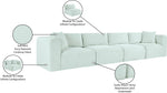 Shaggy - 4 Seat Modular Sofa