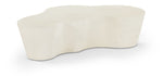 Monza - Concrete And Fiberglass Indoor / Outdoor Coffee Table - Cream