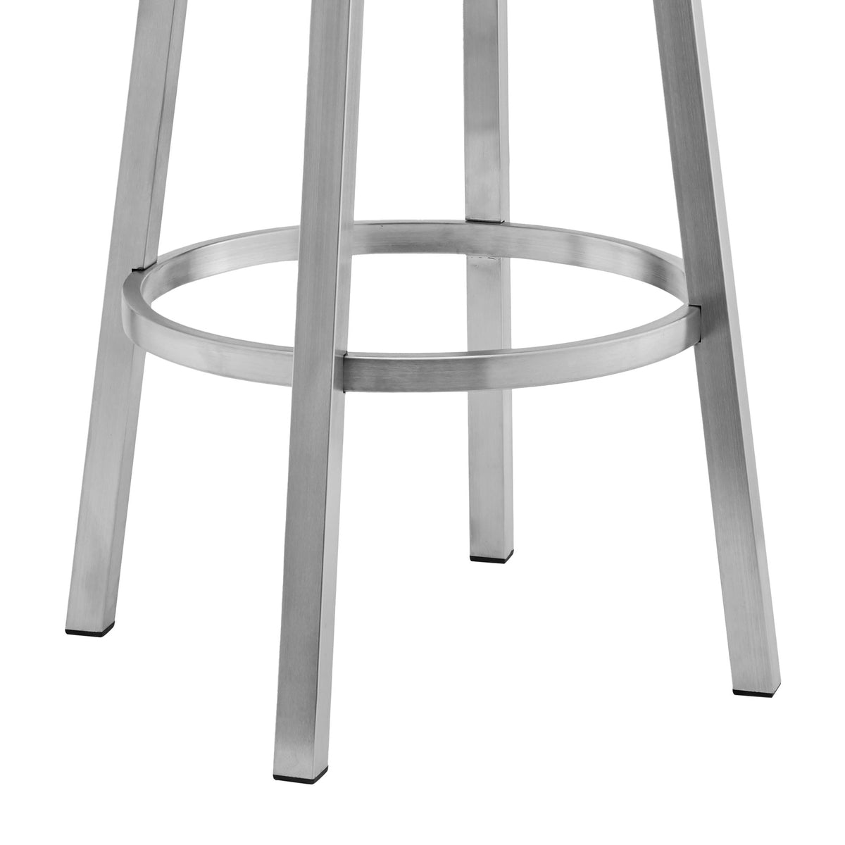 Lorin - Stainless Steel Swivel Bar Stool