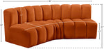 Arc - Velvet 3 Piece Modular Corner Sofa