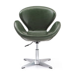 Manhattan Raspberry - Swivel Lounge Chair