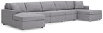Modmax - U-Shaped Sectional - Granite