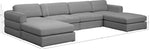 Beckham - 6 Piece Double Chaise Modular Sectional