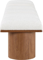 Pavilion - 6 Piece Modular Bench With Brown Base