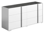 Bianca - Marble Double Dresser - White