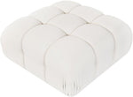 Orin - Velvet Performance Fabric Upholstered Modular Ottoman