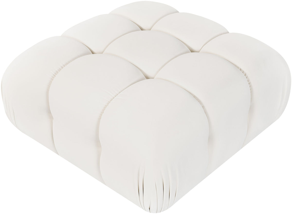 Orin - Velvet Performance Fabric Upholstered Modular Ottoman