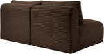 Shaggy - 2 Seat Modular Armless Sofa