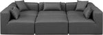 Cube - 6 Piece Modular Sectional