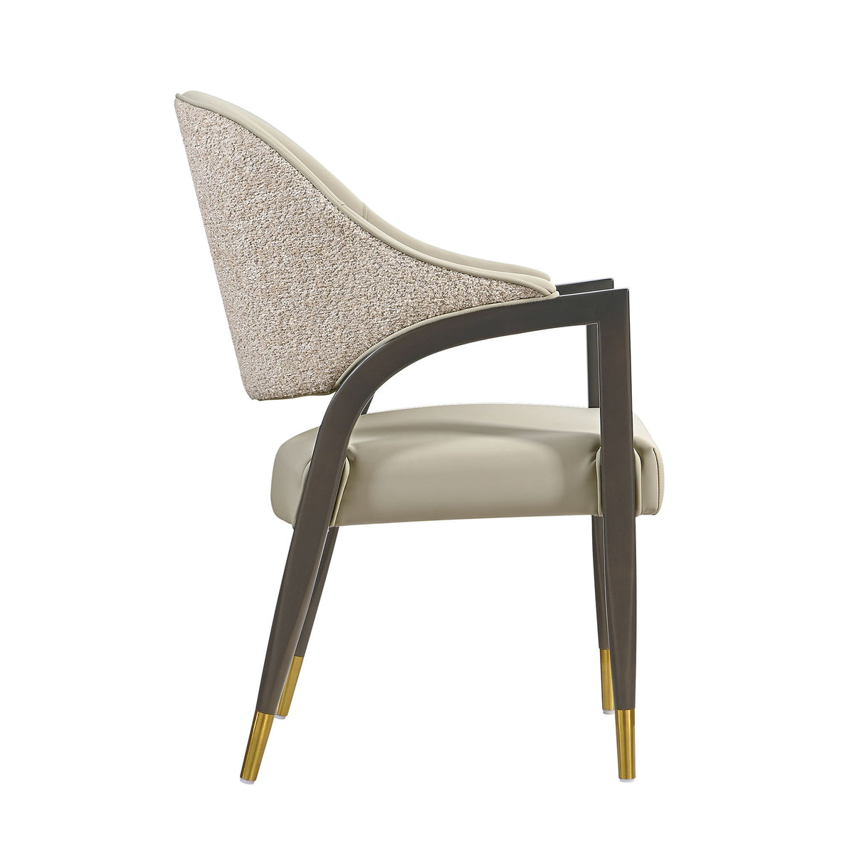 Manhattan Collette - Wood Upholstered Armchair