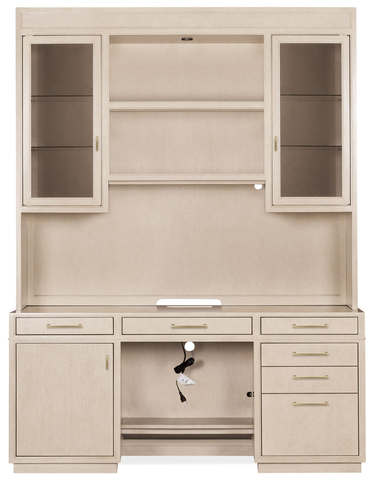 Home Office - Credenza - Polished Limestone