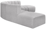 Arc - Boucle Fabric 6 Piece Corner Modular Sofa
