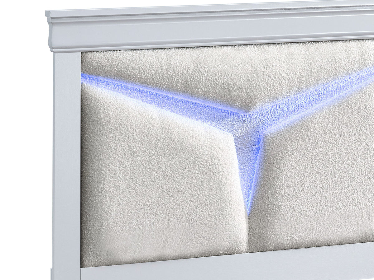 Glory Furniture - Lorana - Bed With LED Headboard