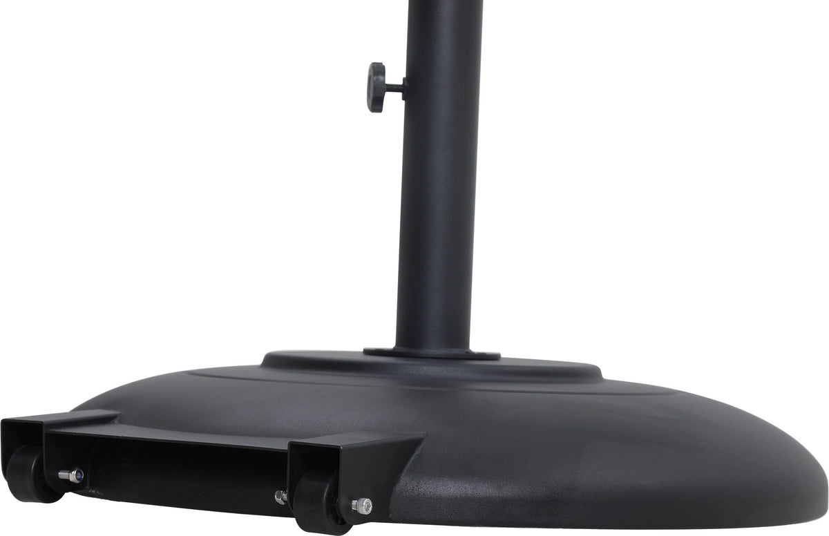 Fiji - Aluminum Patio Umbrella With Round Black Base
